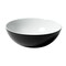 Alfi Brand ALFI brand ABC906 Black & White 15" Round Vessel Above Mount Ceramic Sink ABC906 - alternate 7